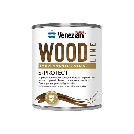 S-Protect - 0,75 L - Acajou, Couleur: Mahogany