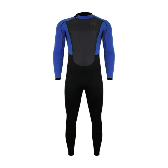 Combinaison de plongée Storm 2.8 pour homme - Noir/bleu - S, Taille de vêtement: S