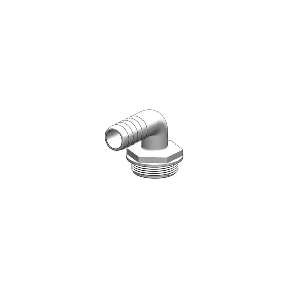 Support de tuyau fileté 90° - 25mm, Pour le diamètre du tuyau, mm: 25