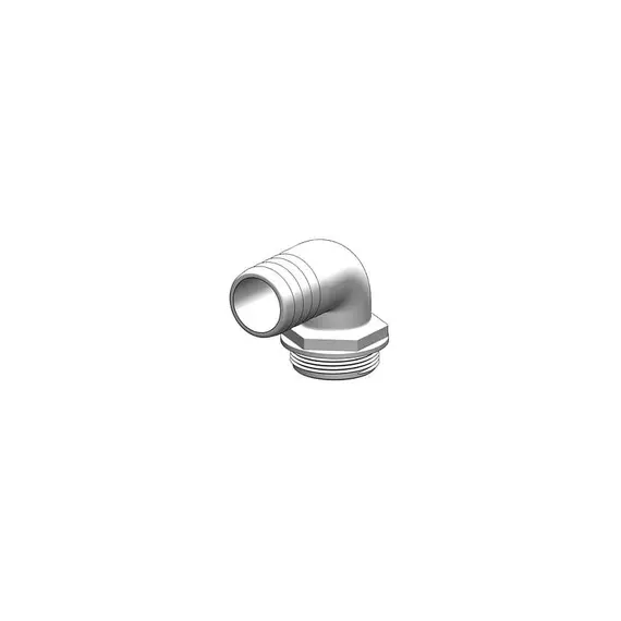 Support de tuyau fileté 90° - 38mm, Pour le diamètre du tuyau, mm: 38