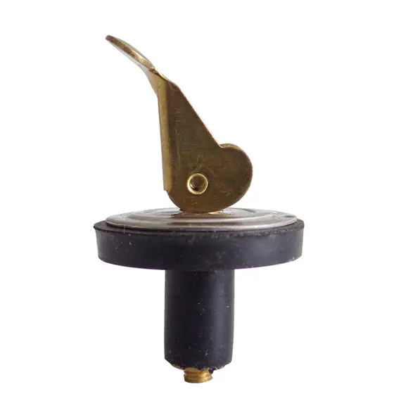 Bouchon de vidange extensible en laiton-caoutchouc - Ø9,5mm, Diamètre, mm: 9.5