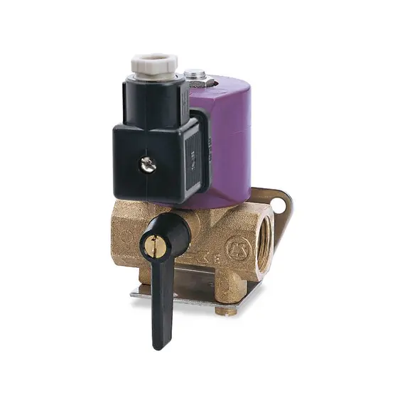 Electrovanne - 100L/h - 24V, Débit, l/h: 100, Tension, V CC: 24