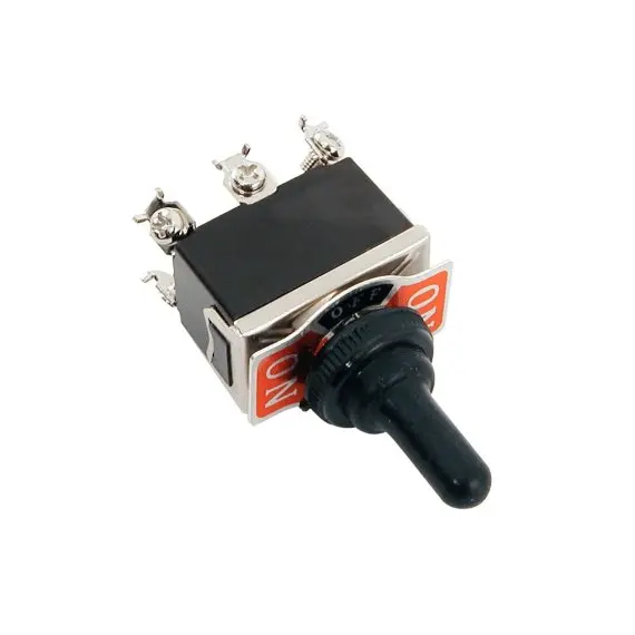 Waterproof Toggle Switch, Dual-Pole 20A 12V ON-OFF-ON