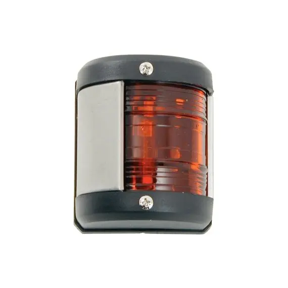 76mm Port Red Navigation Light - Black