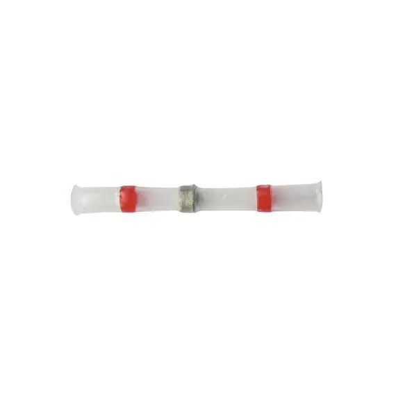 Kit de bornes thermosoudables rouges Ø4mm - 4 pièces