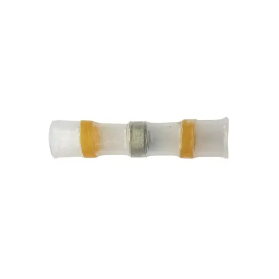 Terminaux thermorétractables jaunes Ø8mm - Lot de 4