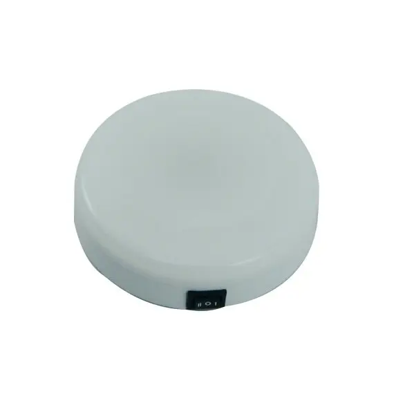 Lustre de plafond à double éclairage - Blanc/Rouge - 12V