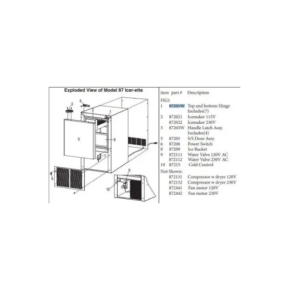 Upper & Lower Hinges