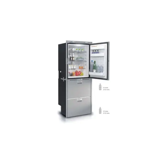 Réfrigérateur/congélateur à tiroir en acier inoxydable OCX2