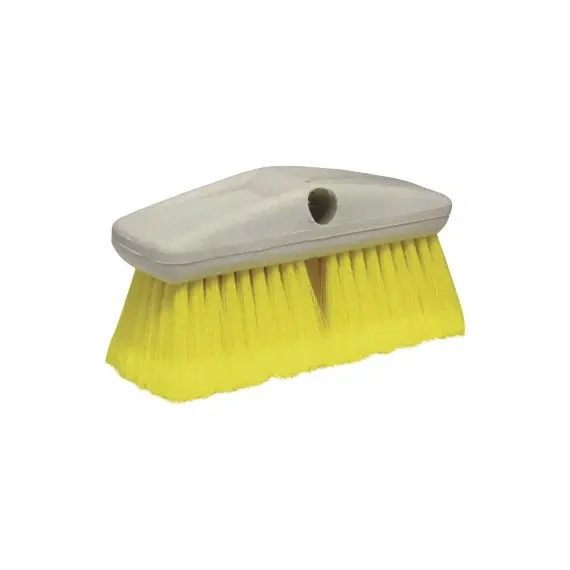 Brosse de lavage pour bateau - Jaune, poils doux