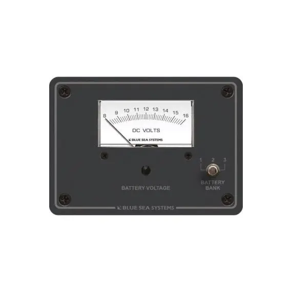 Volt Panel 8-16V 3 Battery Banks Switch