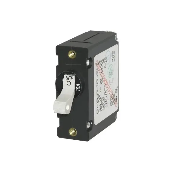 Disjoncteur à bascule magnétique A-SERIE 40A - Blanc