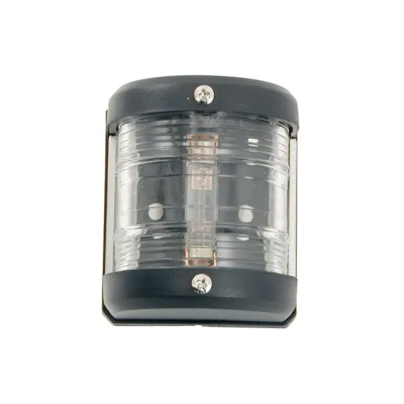 Feu de navigation 76mm noir - 225° blanc - 12V/10W