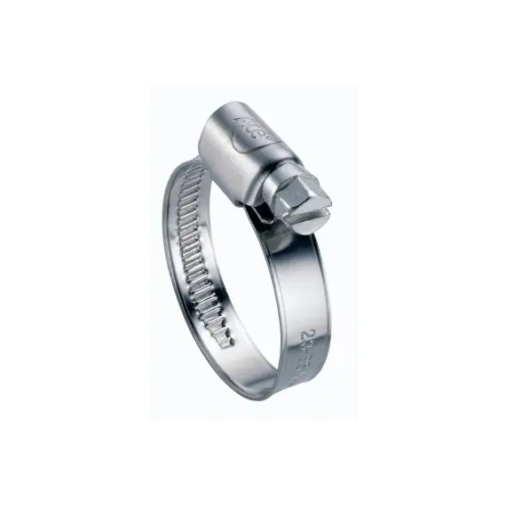 Collier de serrage à bande complète en acier inoxydable W4 10-19mm