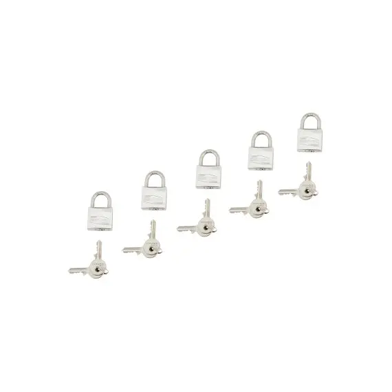 Cadenas en acier inoxydable - 30mm - 10 clés