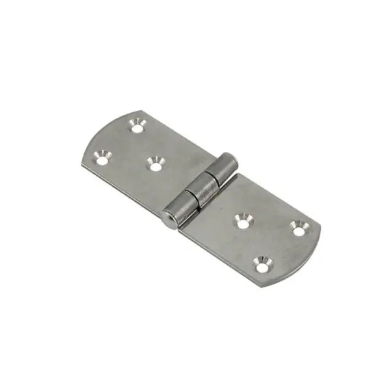 Ensemble de charnières rondes en acier inoxydable - 85x20mm