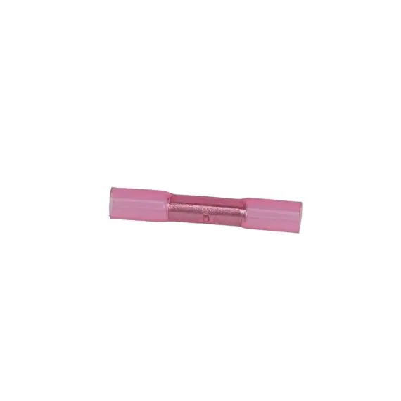Manchon thermorétractable rouge pour câble 0.5-1.5mm
