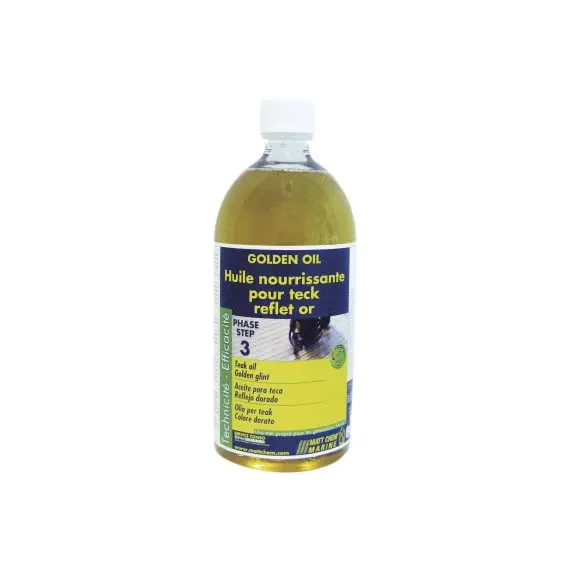 Huile de teck dorée - 1L