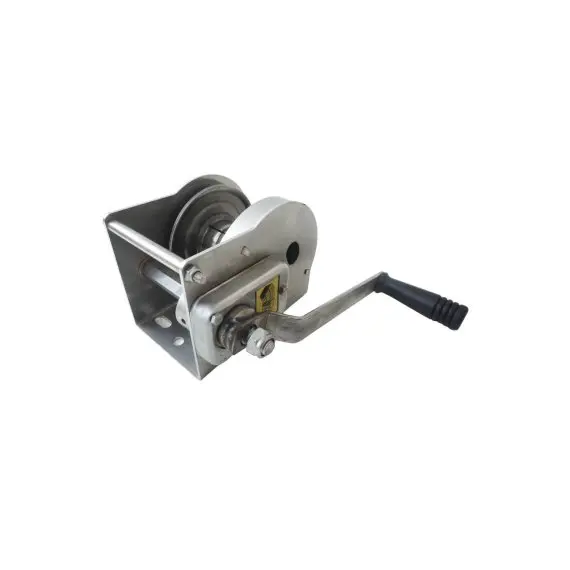 Self-Braking SS Winch 750kg - No Cable/Strap