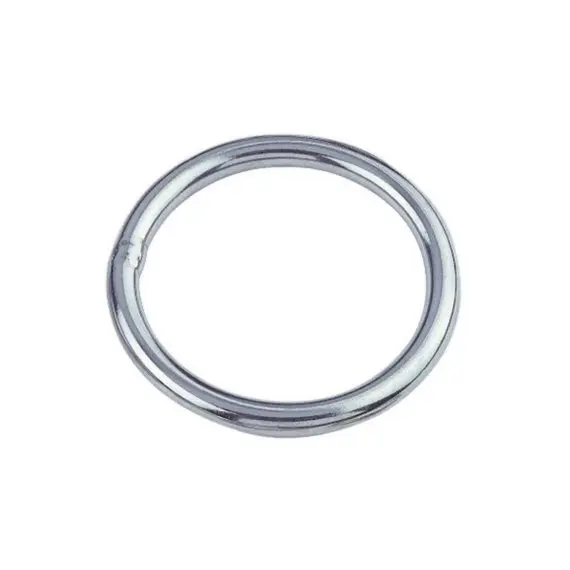 Anneau soudé rond poli Ø10 x 60mm