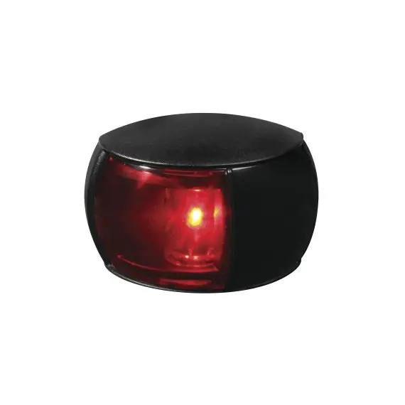 Feu de navigation rouge NaviLED 112,5° - Noir