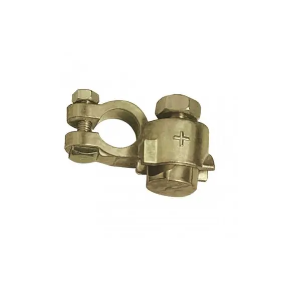 Double-Clamp Battery Terminals - 35mm² Positive