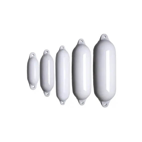 Garde-boue écologique blanc - Deux yeux Ø19x68cm gonflé