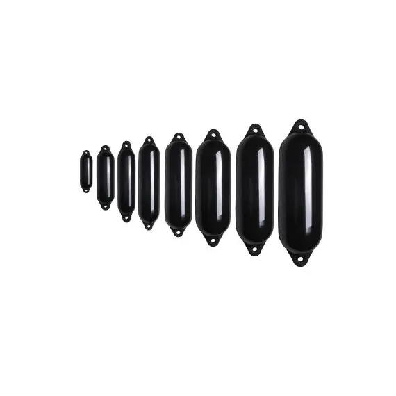 Eco Fender Two Eyes - Black - Ø30x90cm