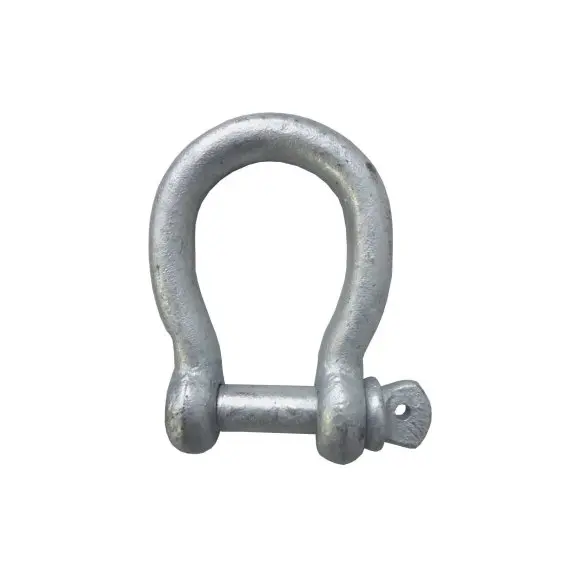 Manille lyre galvanisée - Ø14mm, Capacité 1250kg