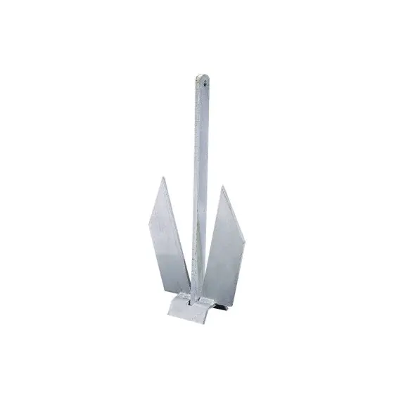 Poignée dancrage plate - Acier galvanisé - 5kg