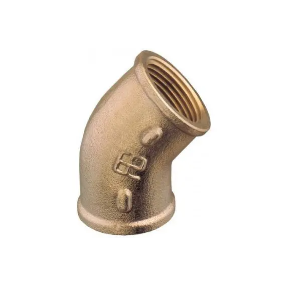 Coude 45° FF - 1 - Laiton