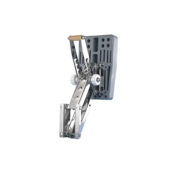 HB Motor Chair - Stainless Steel, Grey ABS