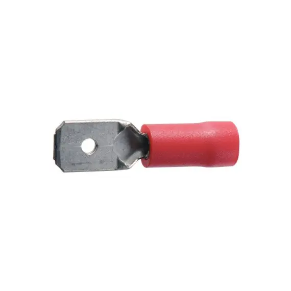 Spade Terminal Set - Red 6.3mm (10-Pack)