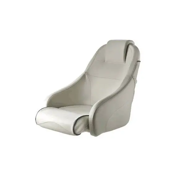 King Seat - White/Blue Trim, Stand-Up Pilot, No Base