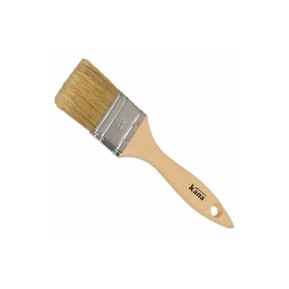 Pinceau de laque de 50 mm - Manche en bois naturel